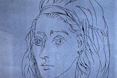 Pablo Picasso 1959 Jacqueline - New York Metropolitan Museum Of Art